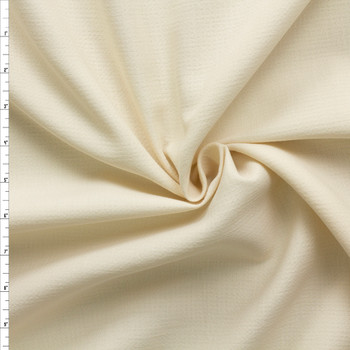 Ivory Waffle Texture Gauzy Cotton #30305 Fabric By The Yard Ivory Waffle Texture Gauzy Cotton #30305 Fabric By The Yard