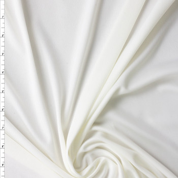 Ivory 70 Denier Poly Interlock Knit #30348 Fabric By The Yard Ivory 70 Denier Poly Interlock Knit #30348 Fabric By The Yard