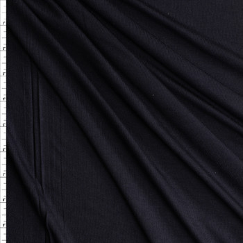 Black Bamboo Jersey Knit #30383 Fabric By The Yard Black Bamboo Jersey Knit #30383 Fabric By The Yard