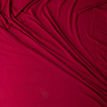 Scarlet Marin Modal/Spandex Jersey Knit #30390 Fabric By The Yard - Wide shot Scarlet Marin Modal/Spandex Jersey Knit #30390 Fabric By The Yard - Wide shot