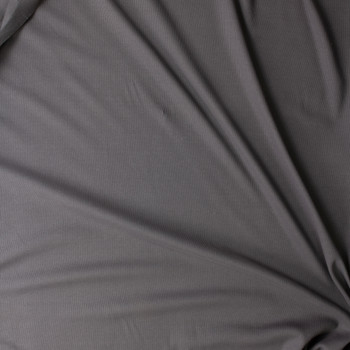 Charcoal Cotton Micro Rib #30430 Fabric By The Yard - Wide shot Charcoal Cotton Micro Rib #30430 Fabric By The Yard - Wide shot