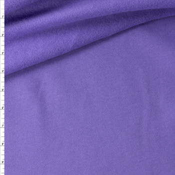 Dusty Purple Washed Cotton Sweatshirt Fleece #30433 Fabric By The Yard