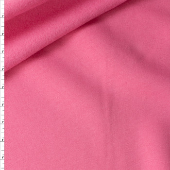 Pink Washed Cotton Sweatshirt Fleece #30437 Fabric By The Yard Pink Washed Cotton Sweatshirt Fleece #30437 Fabric By The Yard