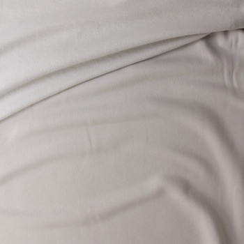 Light Grey Washed Cotton Sweatshirt Fleece #30440 Fabric By The Yard - Wide shot Light Grey Washed Cotton Sweatshirt Fleece #30440 Fabric By The Yard - Wide shot