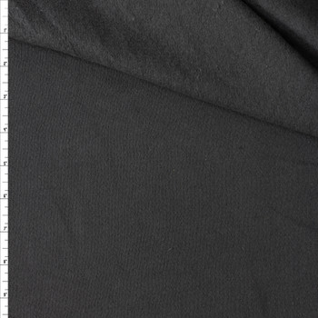 Charcoal Cotton Sweatshirt Fleece #30481 Fabric By The Yard Charcoal Cotton Sweatshirt Fleece #30481 Fabric By The Yard