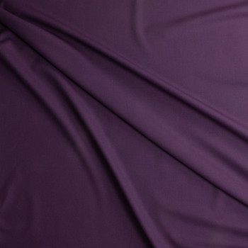 Plum Stretch Wool Suiting #30500 Fabric By The Yard - Wide shot Plum Stretch Wool Suiting #30500 Fabric By The Yard - Wide shot