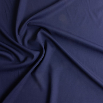 Navy Blue Stretch Wool Suiting #30508 Fabric By The Yard - Wide shot Navy Blue Stretch Wool Suiting #30508 Fabric By The Yard - Wide shot