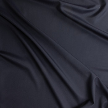 Navy Blue Wool Blend Gabardine #30509 Fabric By The Yard - Wide shot Navy Blue Wool Blend Gabardine #30509 Fabric By The Yard - Wide shot