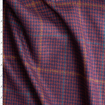 Burgundy Wool Blend Gabardine #30515 Fabric By The Yard Burgundy Wool Blend Gabardine #30515 Fabric By The Yard