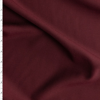 Burgundy Wool Blend Gabardine #30515 Fabric By The Yard Burgundy Wool Blend Gabardine #30515 Fabric By The Yard
