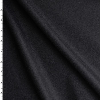 Black Wool Melton #30517 Fabric By The Yard Black Wool Melton #30517 Fabric By The Yard