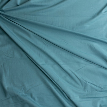 Eucalyptus Laguna Stretch Cotton Jersey Knit from Robert Kaufman #30541 Fabric By The Yard - Wide shot Eucalyptus Laguna Stretch Cotton Jersey Knit from Robert Kaufman #30541 Fabric By The Yard - Wide shot