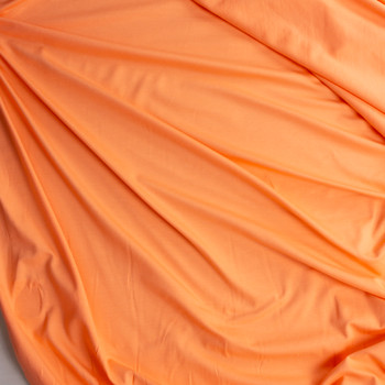 Coral Laguna Stretch Cotton Jersey Knit from Robert Kaufman #30546 Fabric By The Yard - Wide shot