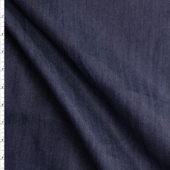 Dark Indigo 10oz Designer Stretch Denim #30564 Fabric By The Yard Dark Indigo 10oz Designer Stretch Denim #30564 Fabric By The Yard
