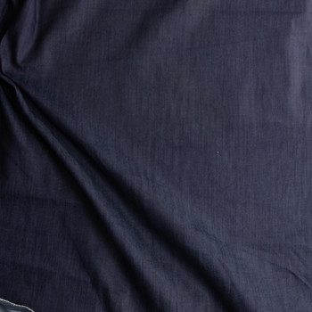 Dark Indigo 10oz Designer Stretch Denim #30564 Fabric By The Yard - Wide shot Dark Indigo 10oz Designer Stretch Denim #30564 Fabric By The Yard - Wide shot