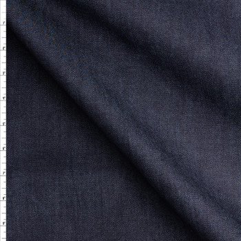 Dark Indigo 10oz Designer Stretch Denim #30565 Fabric By The Yard Dark Indigo 10oz Designer Stretch Denim #30565 Fabric By The Yard