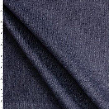 Dark Indigo 10oz Designer Stretch Denim #30566 Fabric By The Yard
