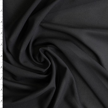 Black Polyester Georgette #30599 Fabric By The Yard