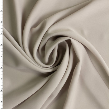 Light Tan Polyester Crepe #30600 Fabric By The Yard Light Tan Polyester Crepe #30600 Fabric By The Yard