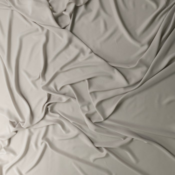 Light Tan Polyester Crepe #30600 Fabric By The Yard - Wide shot Light Tan Polyester Crepe #30600 Fabric By The Yard - Wide shot