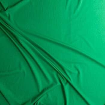 Kelly Green Designer Ponte De Roma #30631 Fabric By The Yard - Wide shot Kelly Green Designer Ponte De Roma #30631 Fabric By The Yard - Wide shot
