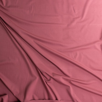 Mauve Designer Ponte De Roma #30636 Fabric By The Yard - Wide shot