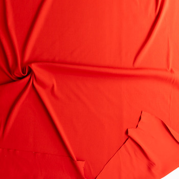 Red Heavyweight Rib Knit #30642 Fabric By The Yard - Wide shot
