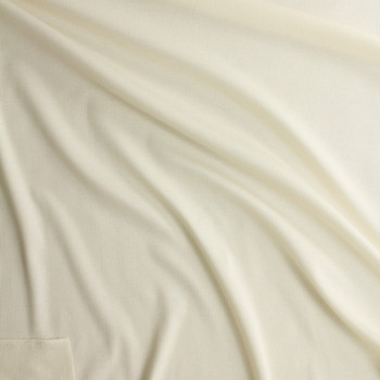 Offwhite Cotton Waffle Knit #30687 Fabric By The Yard - Wide shot