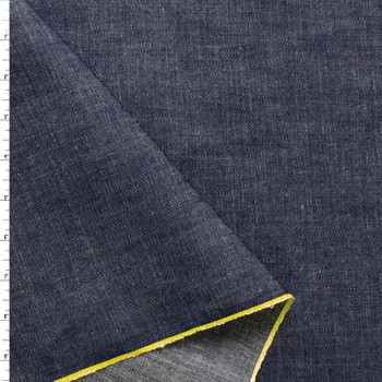 Indigo 6.5oz. Designer Selvedge Denim #30753 Fabric By The Yard