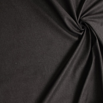 Black 10.1oz. Brushed Italian Denim from Jacob Cohën #30783 Fabric By The Yard - Wide shot