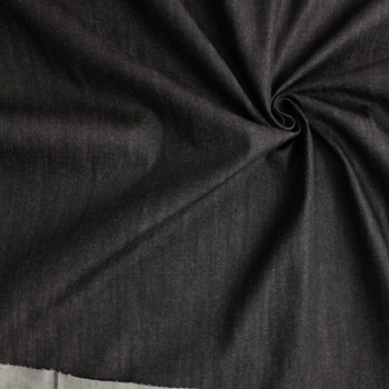 Black 11.7oz. Italian Denim from Jacob Cohën #30786 Fabric By The Yard - Wide shot