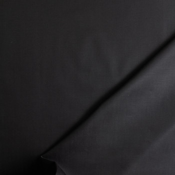 Black Coated 11.6oz. Italian Denim from Jacob Cohën #30787 Fabric By The Yard - Wide shot
