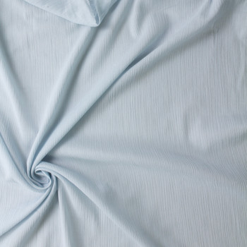 Sky Blue Cotton Gauze #30815 Fabric By The Yard - Wide shot