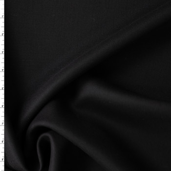 Black Wool Double Cloth #30828 Fabric By The Yard