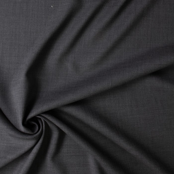 Charcoal Heather AltinYildiz Turkish Stretch Wool/Poly Gabardine  #30834 Fabric By The Yard - Wide shot