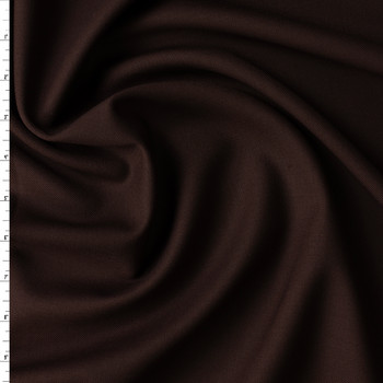 Mahogany AltinYildiz Turkish Stretch Wool/Poly Gabardine  #30836 Fabric By The Yard