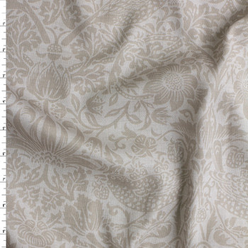 The Berry Pickers Sand Japanese Lightweight Cotton Sateen #30868 Fabric By The Yard