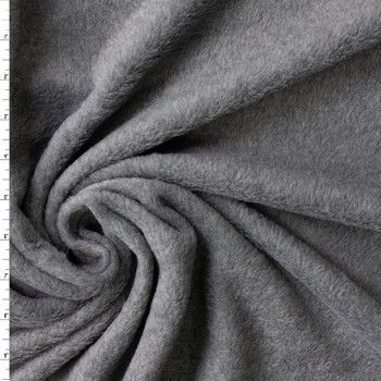 Heather Grey Cuddle Fleece #31010 Fabric By The Yard