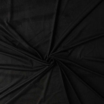 Black Stretch Suede Knit #31015 Fabric By The Yard - Wide shot