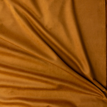 Caramel Stretch Suede Knit #31016 Fabric By The Yard - Wide shot