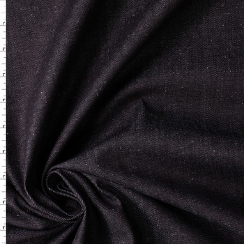 Dark Indigo Slub Stretch 9.2oz Italian Denim from Jacob Cohën #31081 Fabric By The Yard