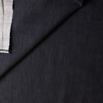 Dark Indigo 12.1oz Italian Denim from Jacob Cohën #31083 Fabric By The Yard - Wide shot