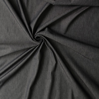 Black 6oz Italian Denim from Jacob Cohën #31095 Fabric By The Yard - Wide shot