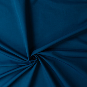 Dark Teal Stretch Nylon/Viscose Twill #31122 Fabric By The Yard - Wide shot