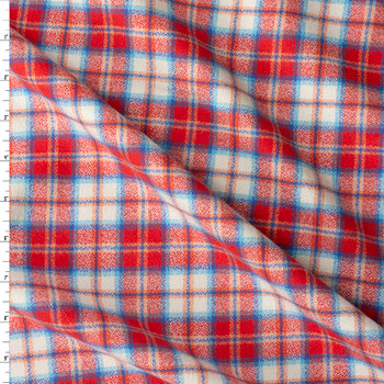 Red Mammoth Flannel from Robert Kaufman #31165 Fabric By The Yard