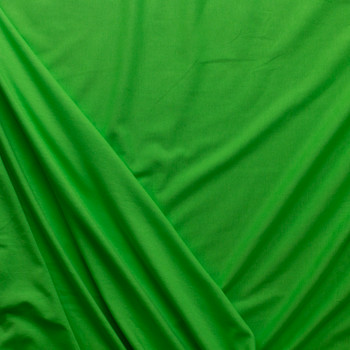 Sour Apple Laguna Cotton Jersey from Robert Kaufman #31170 Fabric By The Yard - Wide shot