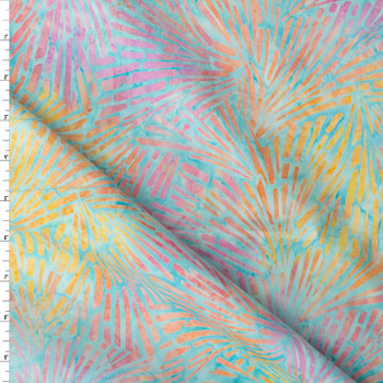 Totally Tropical - Pastel Indonesian Cotton Batik from Robert Kaufman #31189 Fabric By The Yard