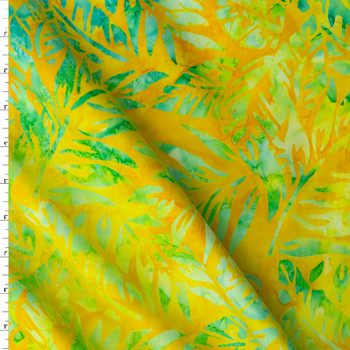 Totally Tropical - Sunshine Indonesian Cotton Batik from Robert Kaufman #31191 Fabric By The Yard