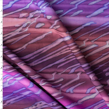 Raku Stripe - Hydrangea Indonesian Cotton Batik from Robert Kaufman #31196 Fabric By The Yard