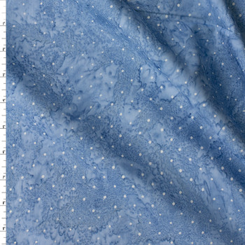 Kasuri - Denim Indonesian Cotton Batik from Robert Kaufman #31197 Fabric By The Yard